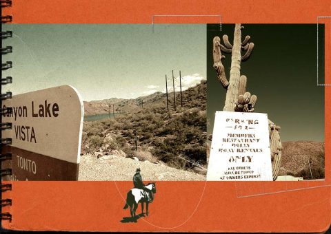 Dusted America - Collagen und Fotografie