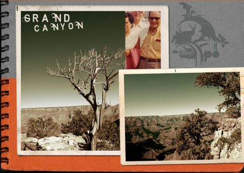 Dusted America - Collagen und Fotografie