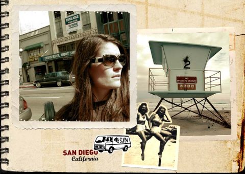 Dusted America - Collagen und Fotografie