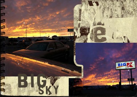 Dusted America - Collagen und Fotografie