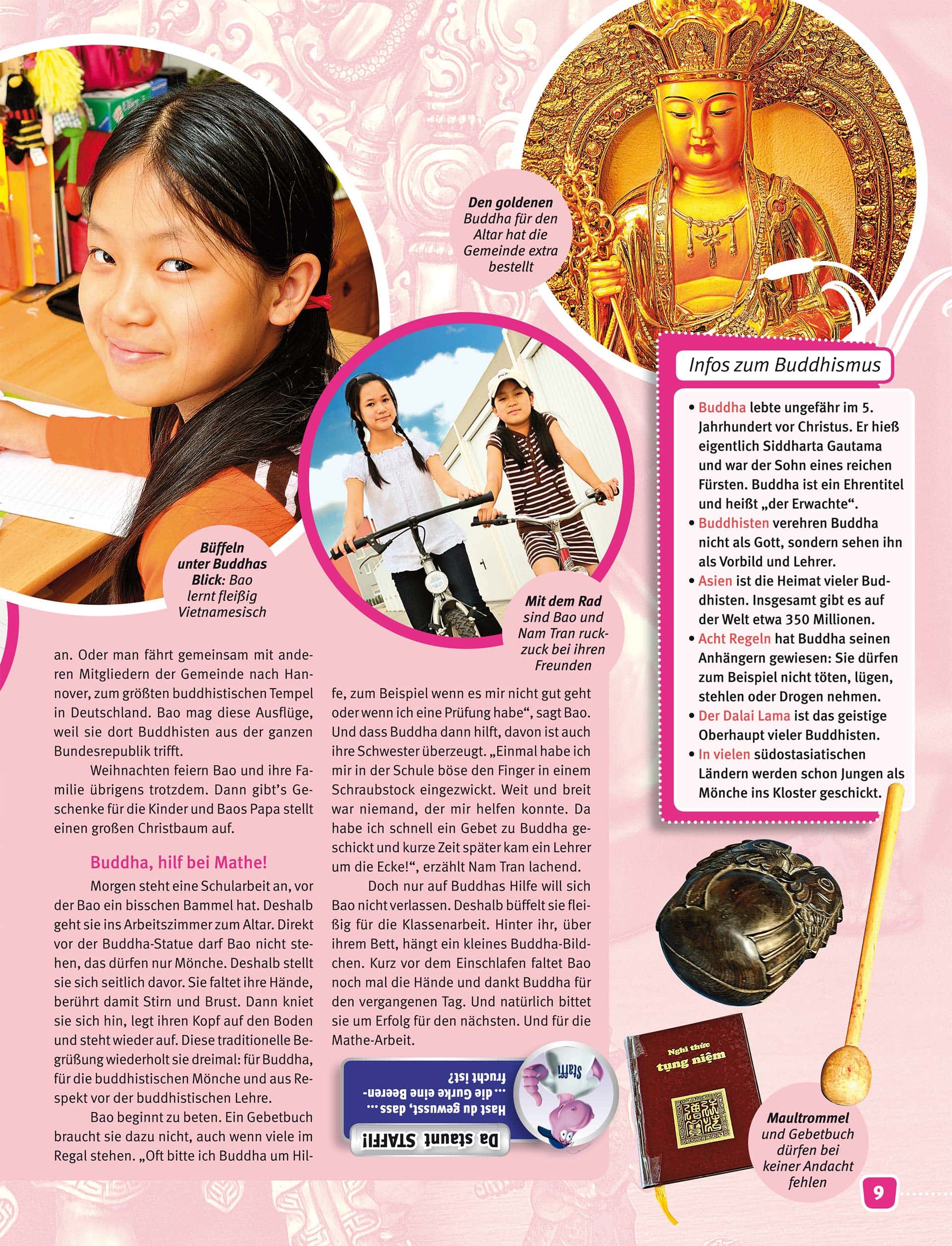 Buddhismus - Reportagefotografie für Magazin Stafette - Fotograf Fürth