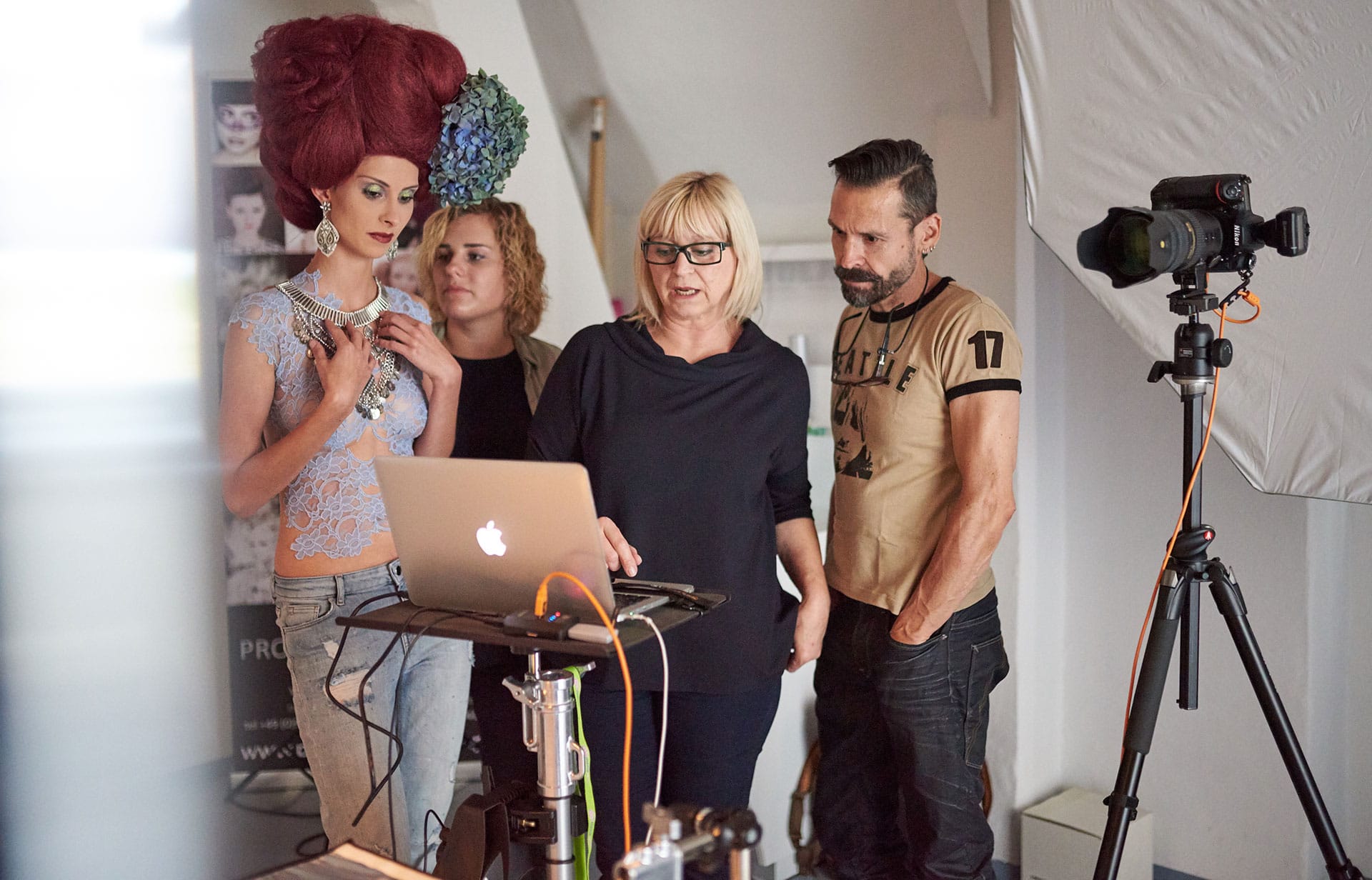 Fotograf Fürth, Making of des Big Hair Fotoshootings