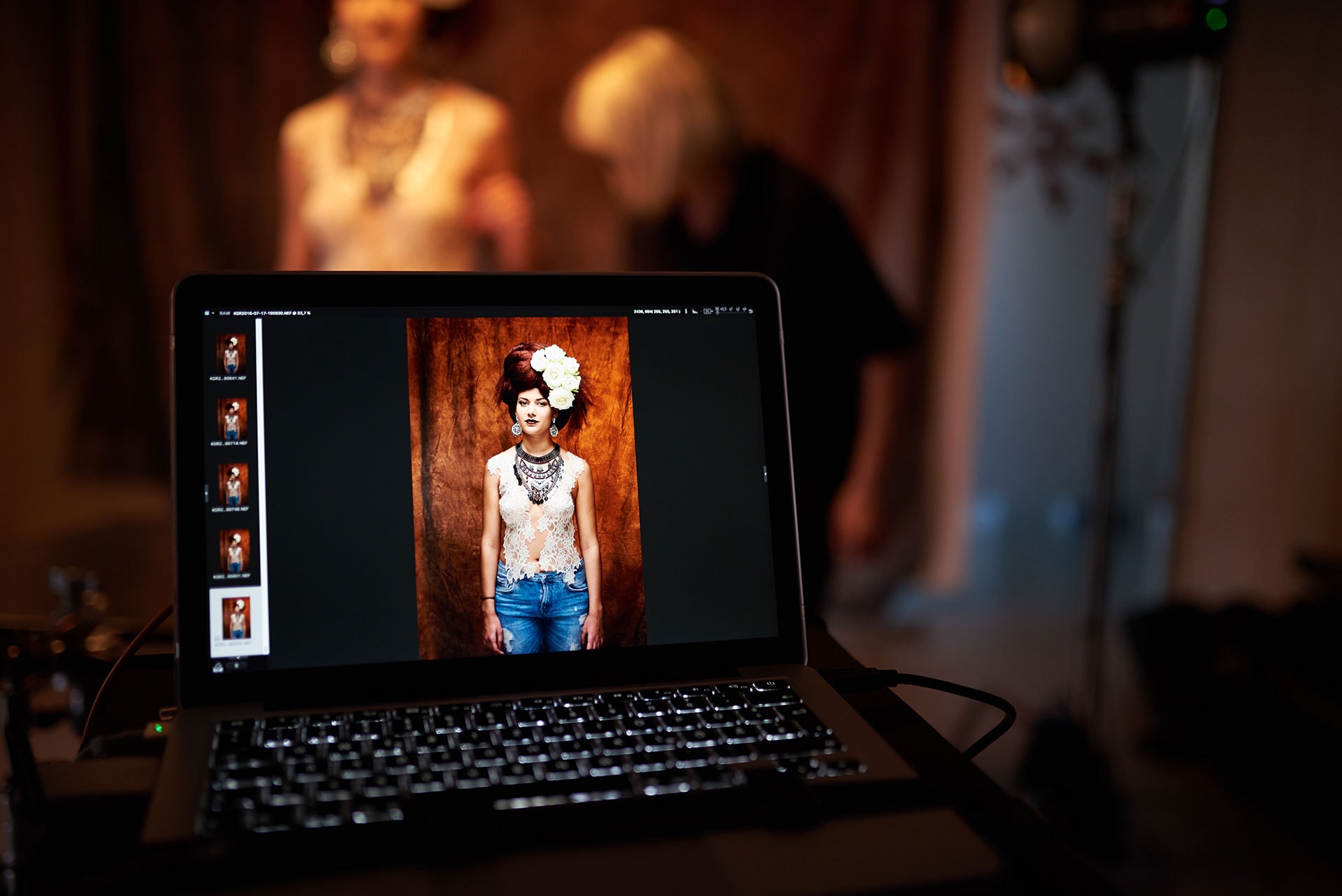 Fotograf Fürth, Making of des Big Hair Fotoshootings