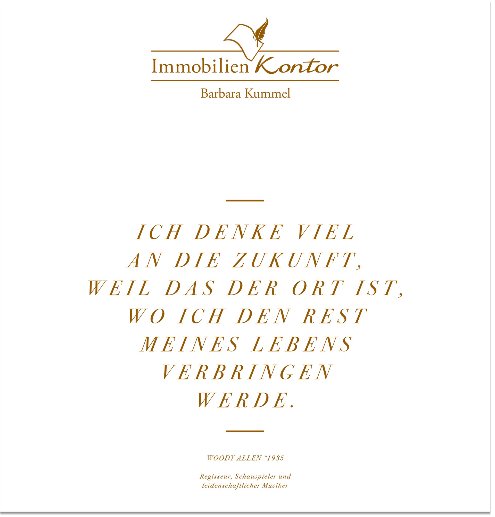 Imagefotografie für das Unternehmen Immoblilien Kontor in Freystadt