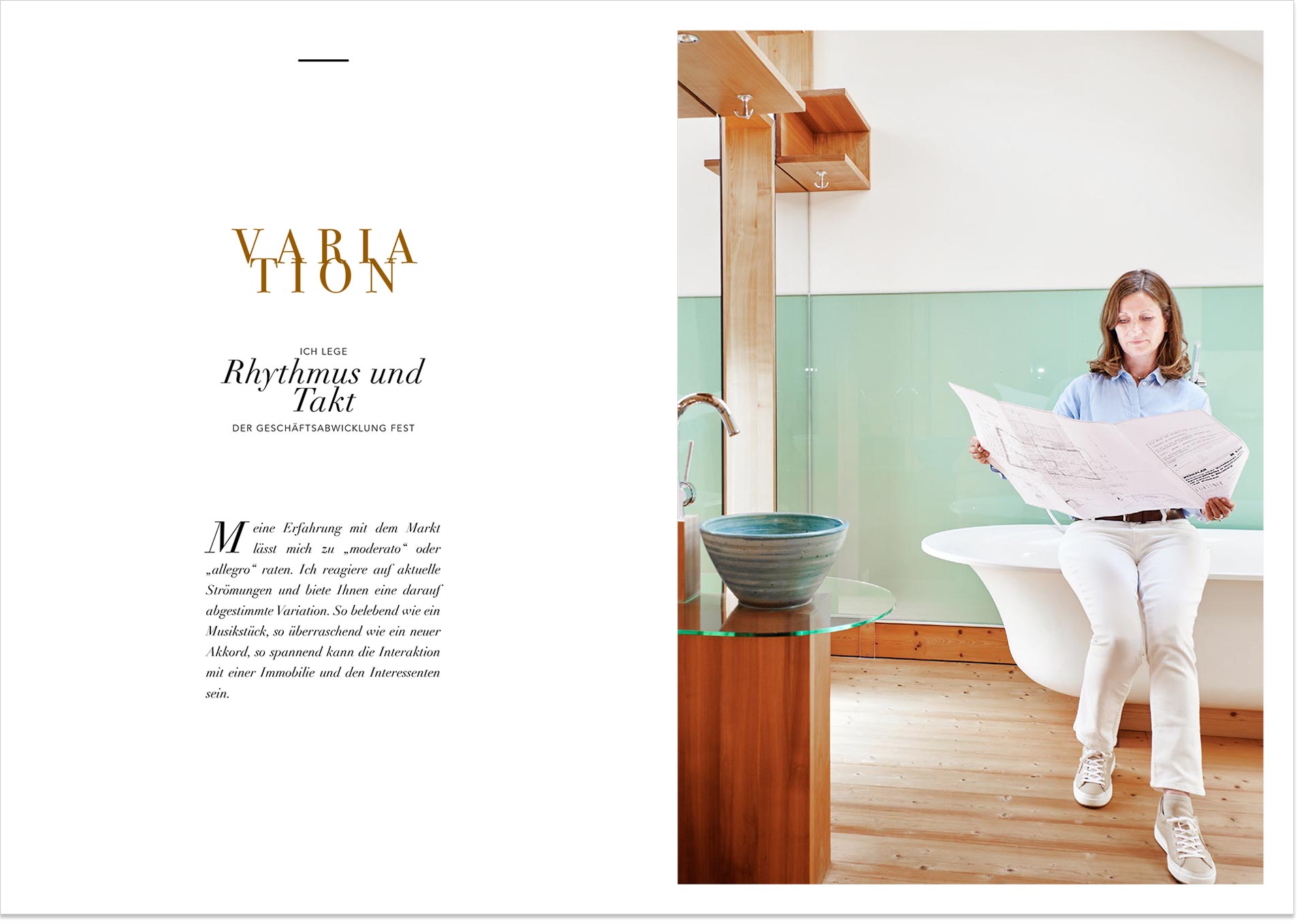 Imagefotografie für das Unternehmen Immoblilien Kontor in Freystadt