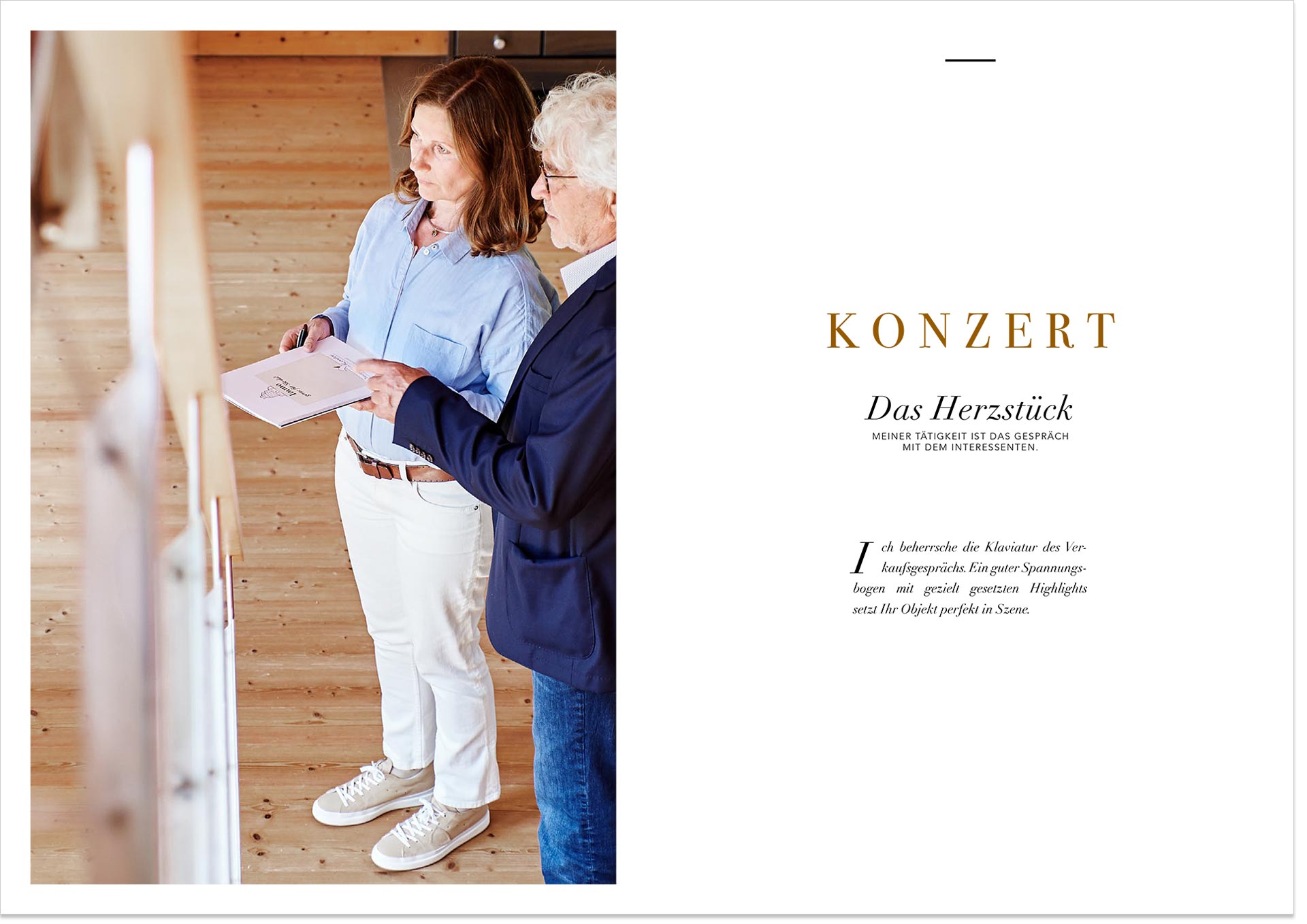 Imagefotografie für das Unternehmen Immoblilien Kontor in Freystadt