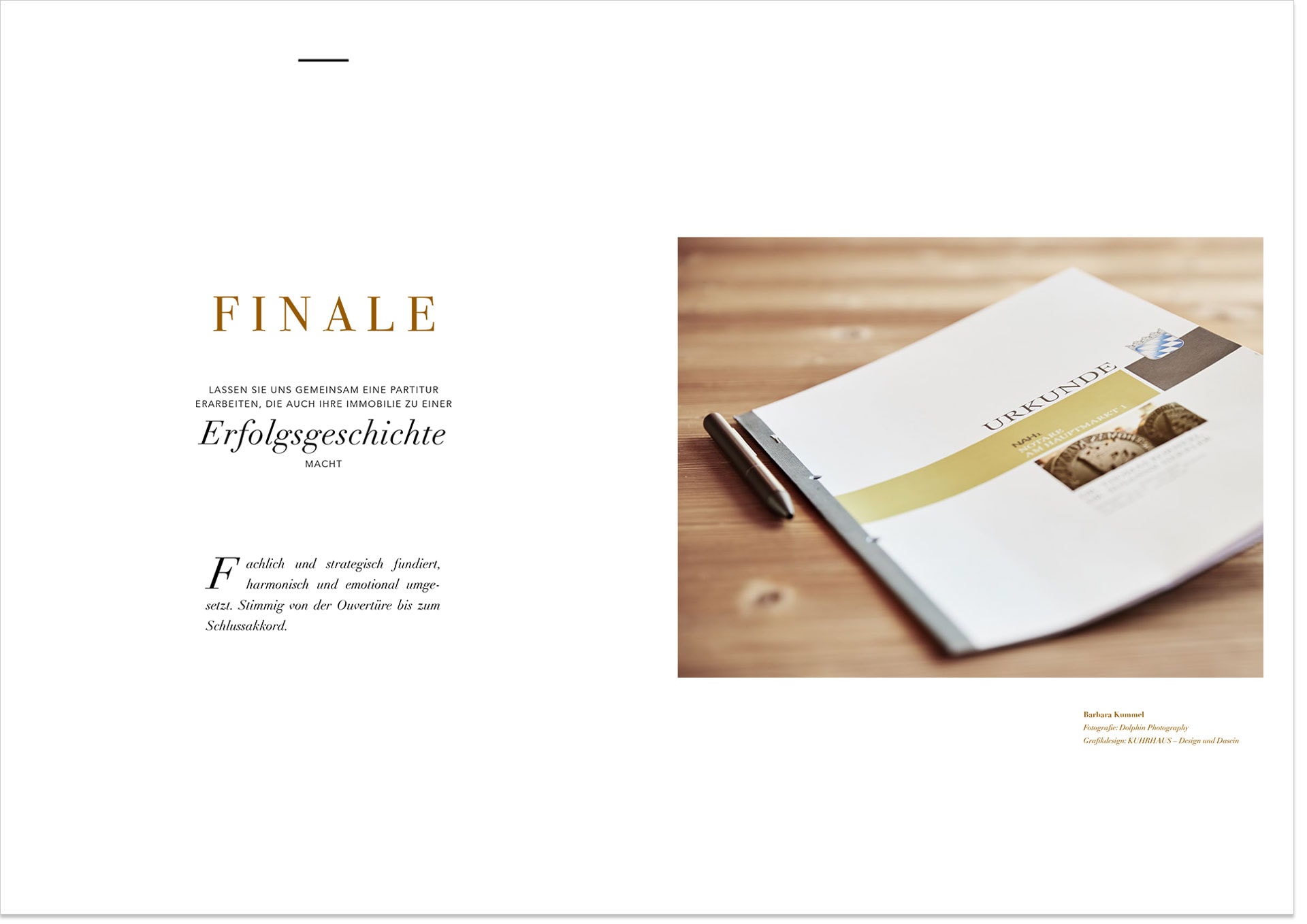 Imagefotografie für das Unternehmen Immoblilien Kontor in Freystadt