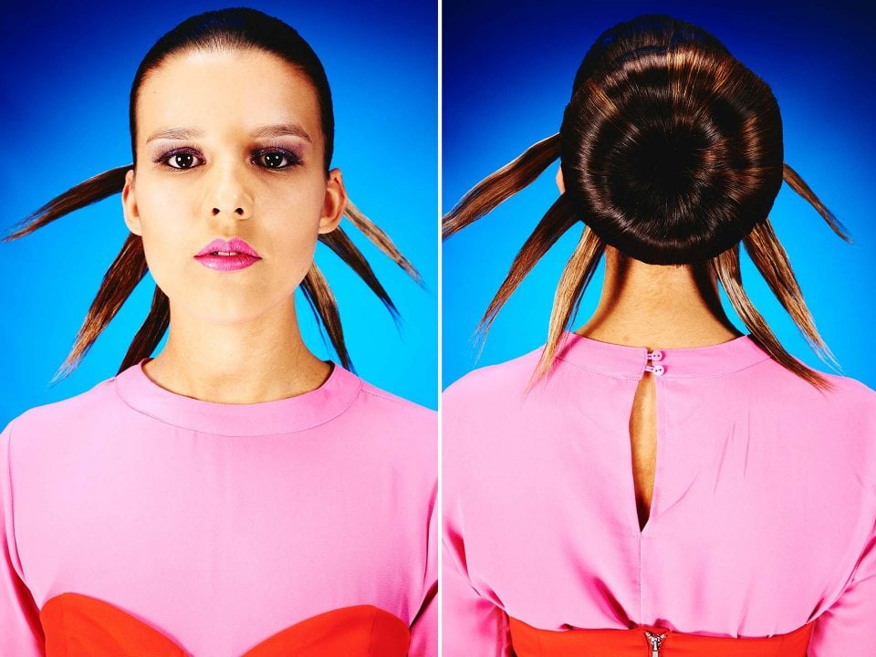 Fotograf Fürth, Color blocking Fotoshooting Make-up Artists School by Carola Hickl