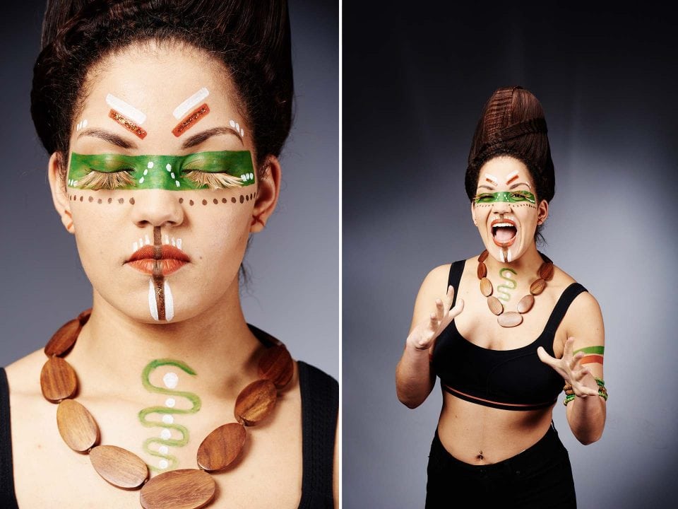 Fotograf Fürth, Freestyle Make up and Hair Shooting bei der Make up Artist Ausbildung