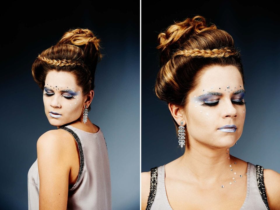 Fotograf Fürth, Freestyle Make up and Hair Shooting bei der Make up Artist Ausbildung