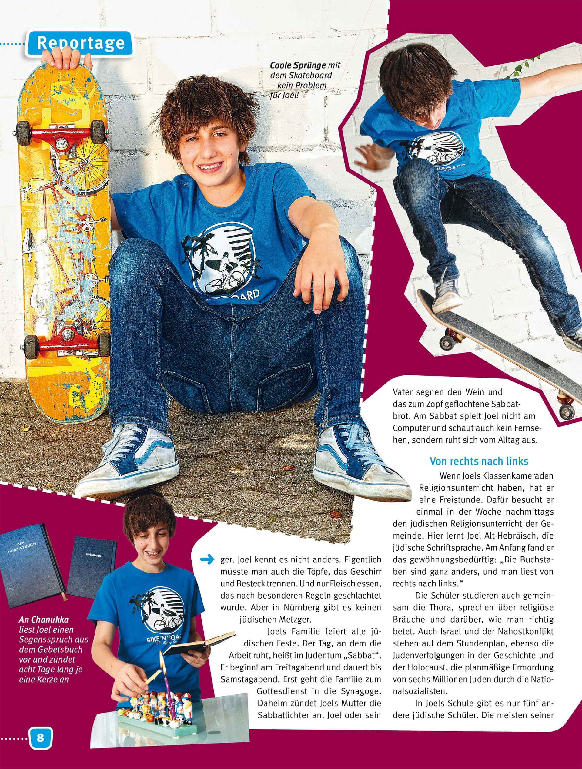 Judentum - Reportagefotografie für Magazin Stafette - Fotograf Fürth