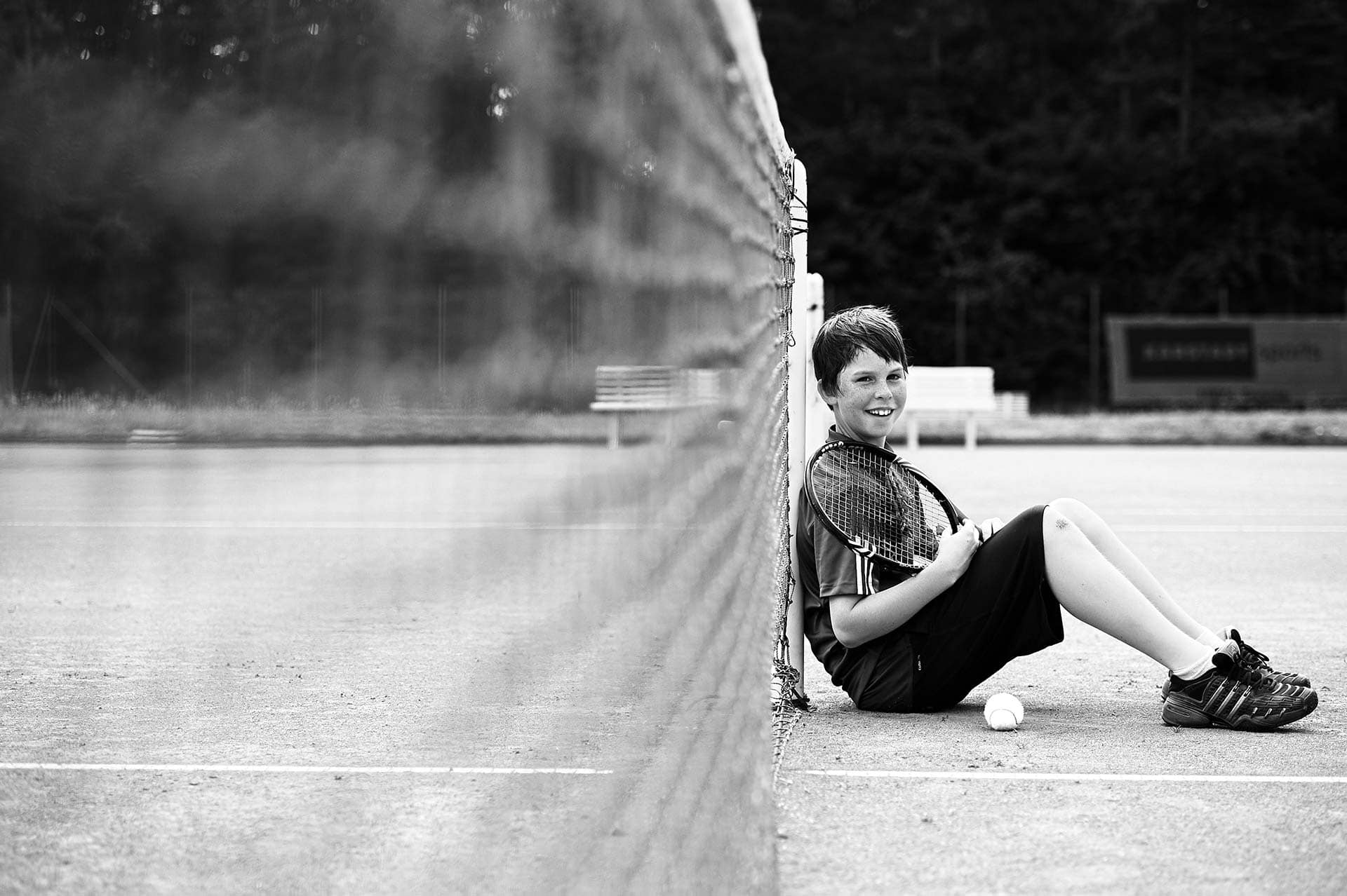 Fotograf Fürth, Reportagefotografie Tennis für Magazin Stafette