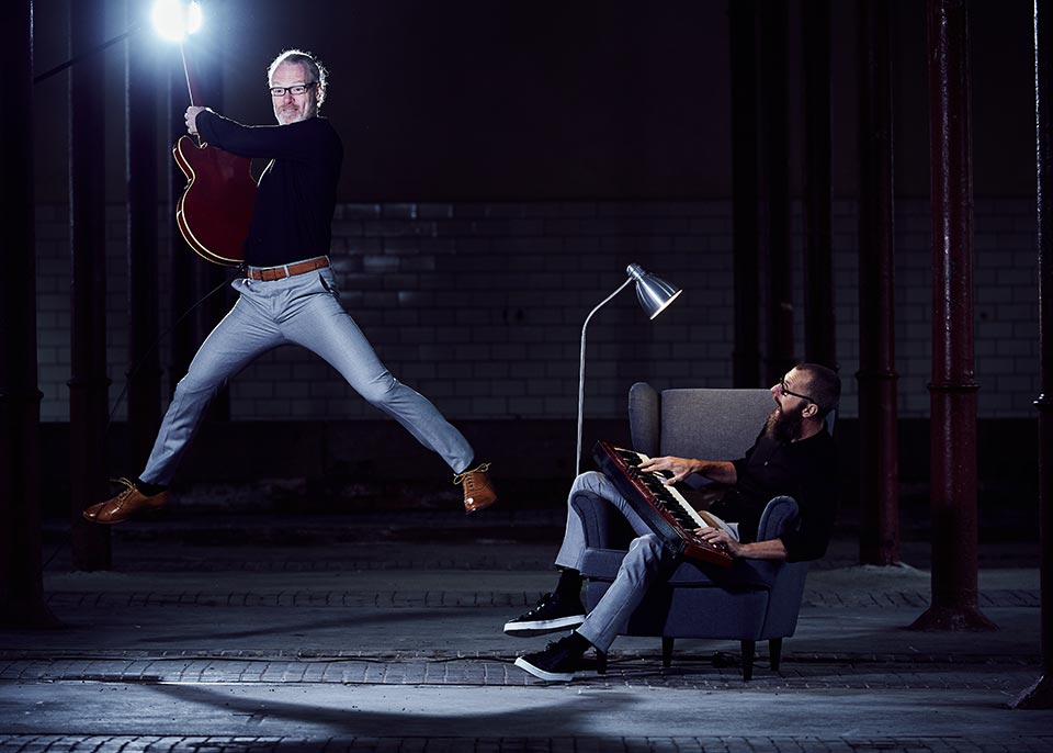 Fotograf Fürth, Musiker Portraits mit der Band Big Time