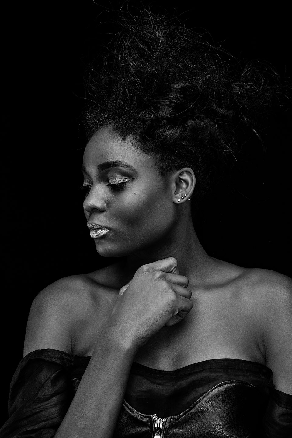 Fotograf Fürth, Live-Fotoshooting im Messezentrum Nürnberg für Make-up Artist School by Carola Hickl