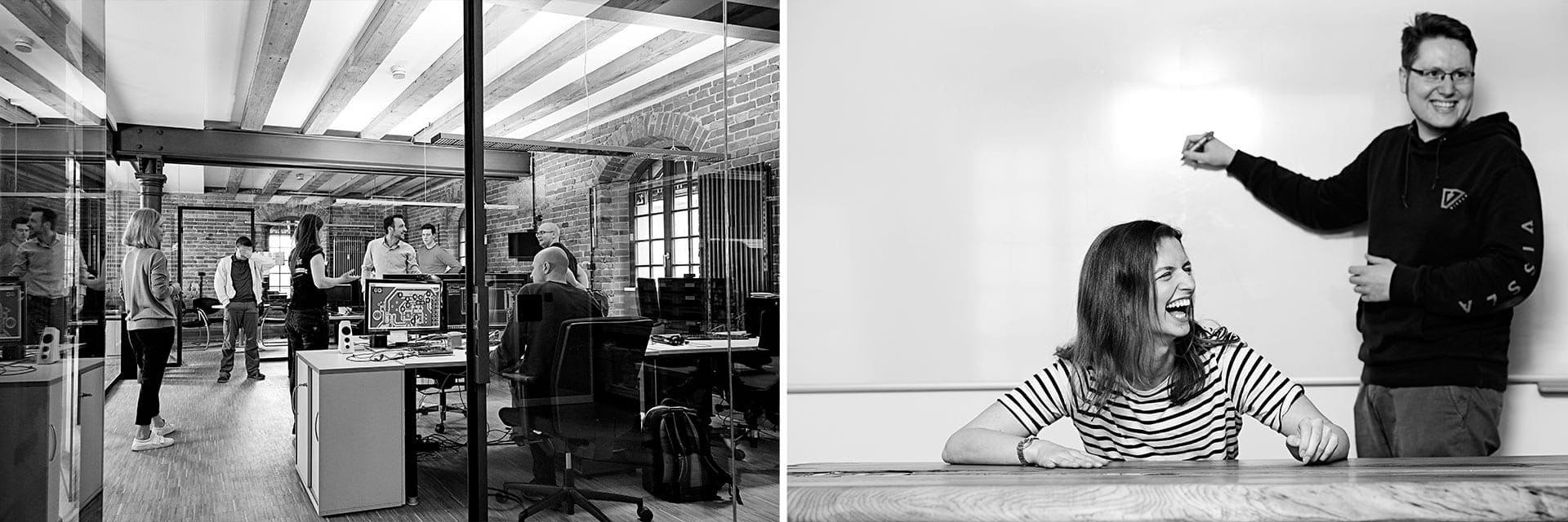 Fotograf Fürth, Making of beim Shooting im Softwareunternehmen Redheads in Nürnberg