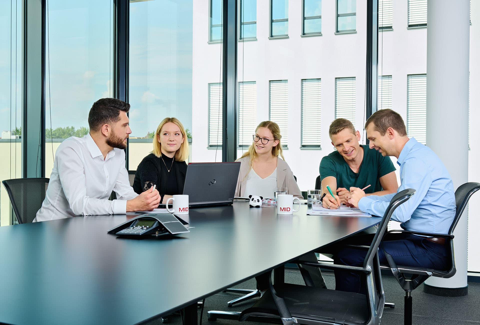 Fotograf Fürth, Imagefotografie für MID-GmbH