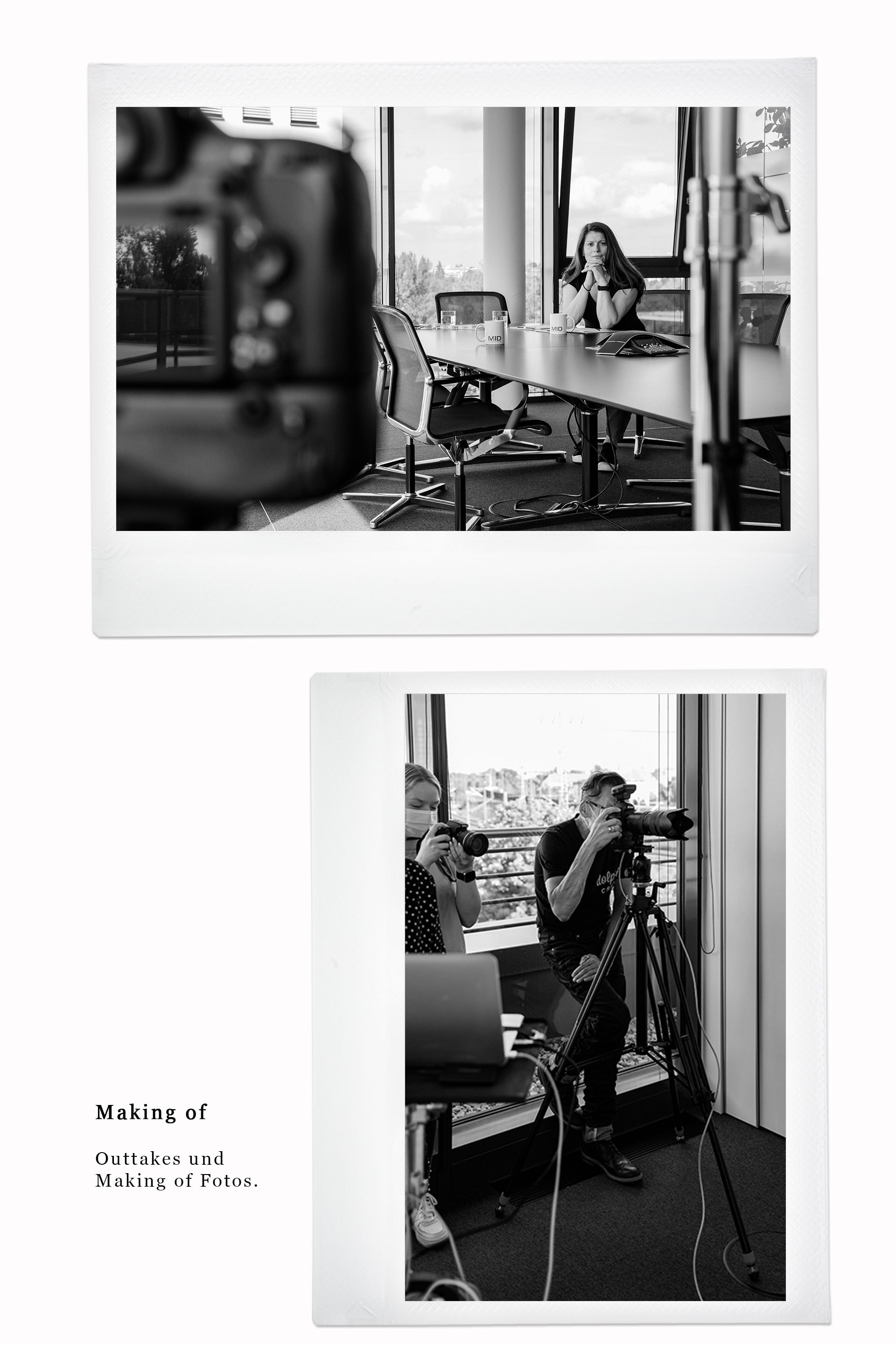 Fotograf Fürth, Making of beim Shooting für MID Nürnberg