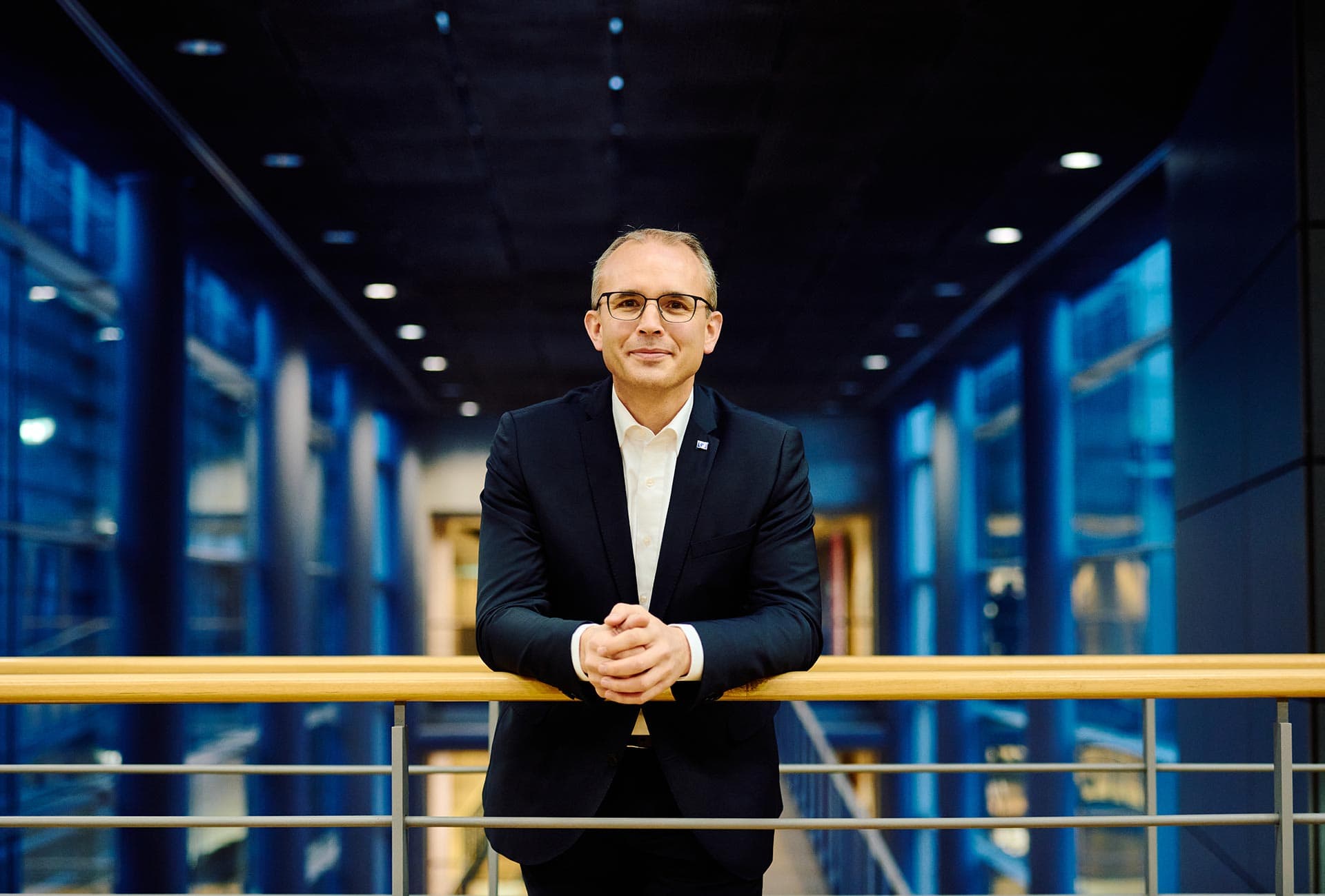 Portrait des CSU Politikers Tobias Winkler in Berlin