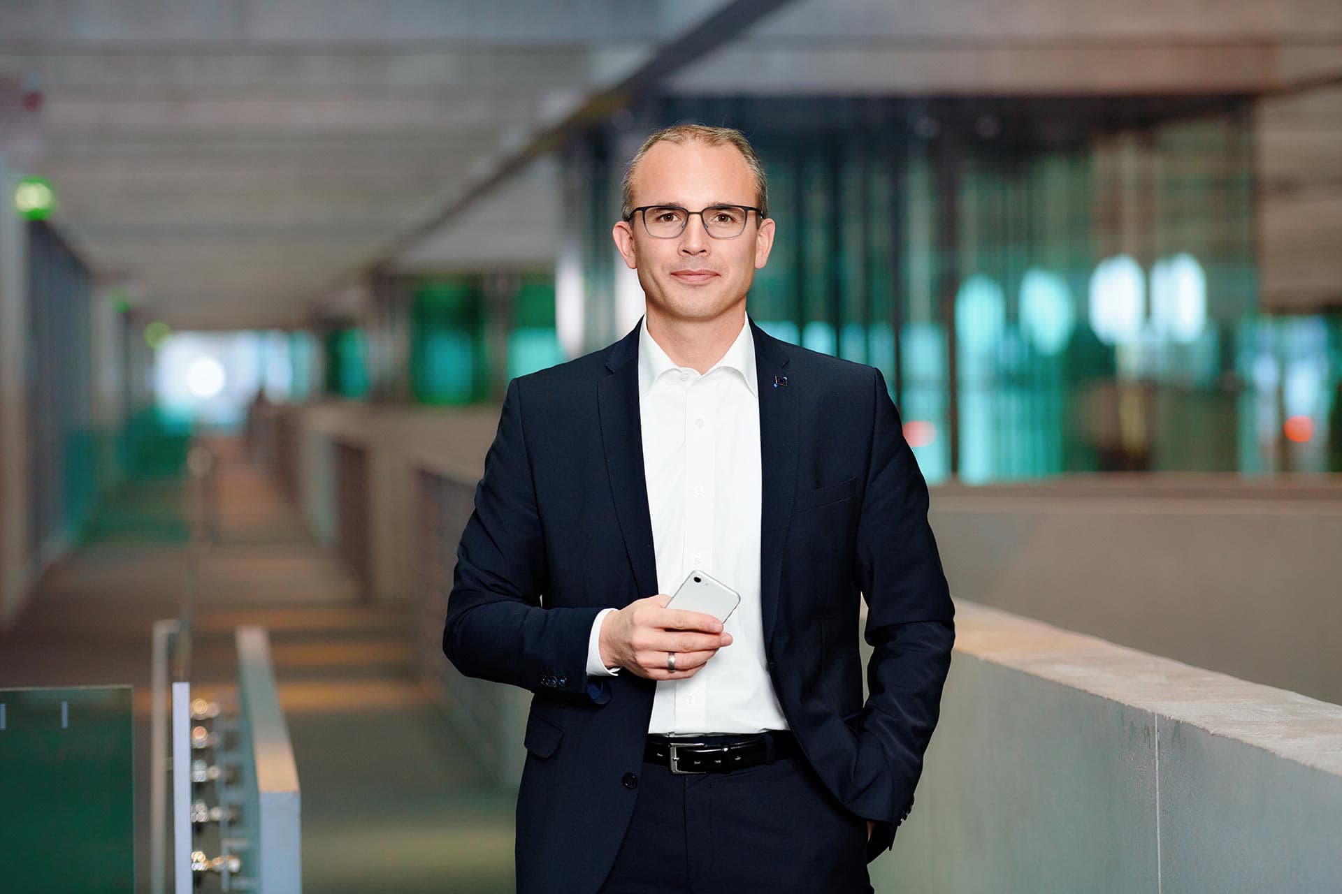 Politiker Portraits des CSU Politikers Tobias Winkler in Berlin