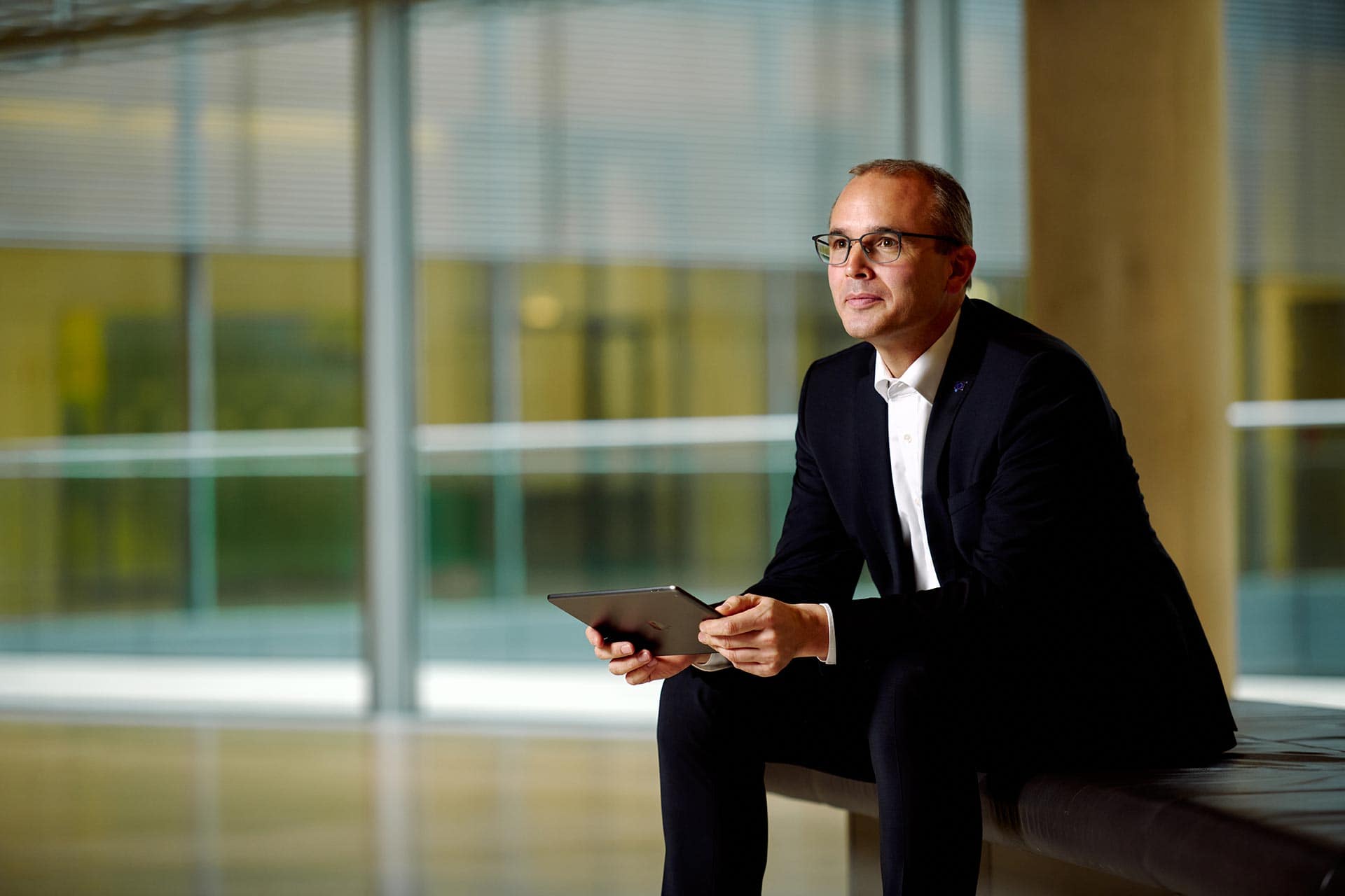 Portrait des CSU Politikers Tobias Winkler in Berlin