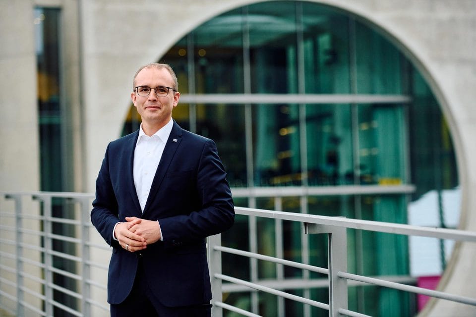 Portrait des CSU Politikers Tobias Winkler in Berlin