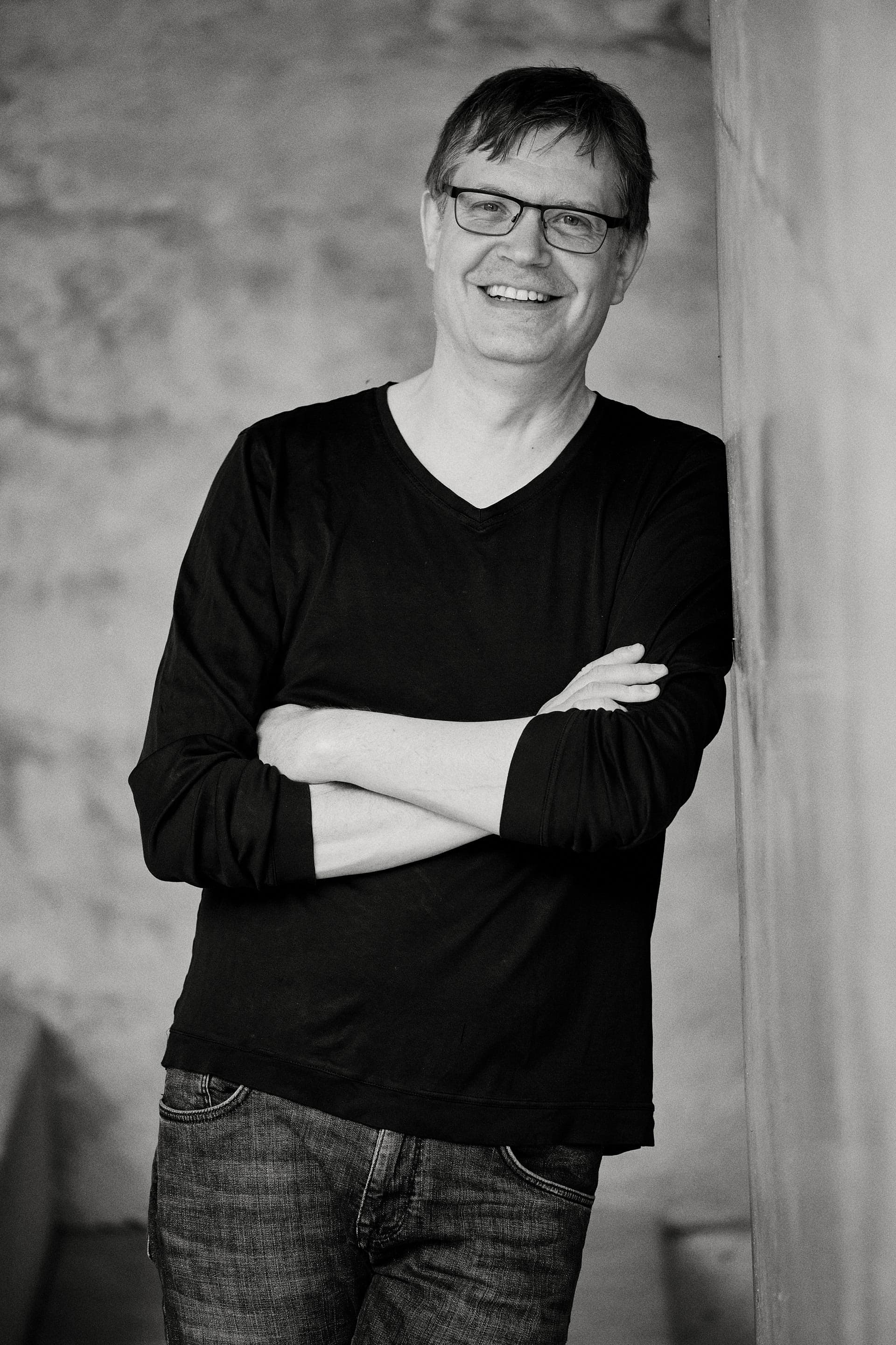 Portrait des Grünen Politikers Sascha Müller