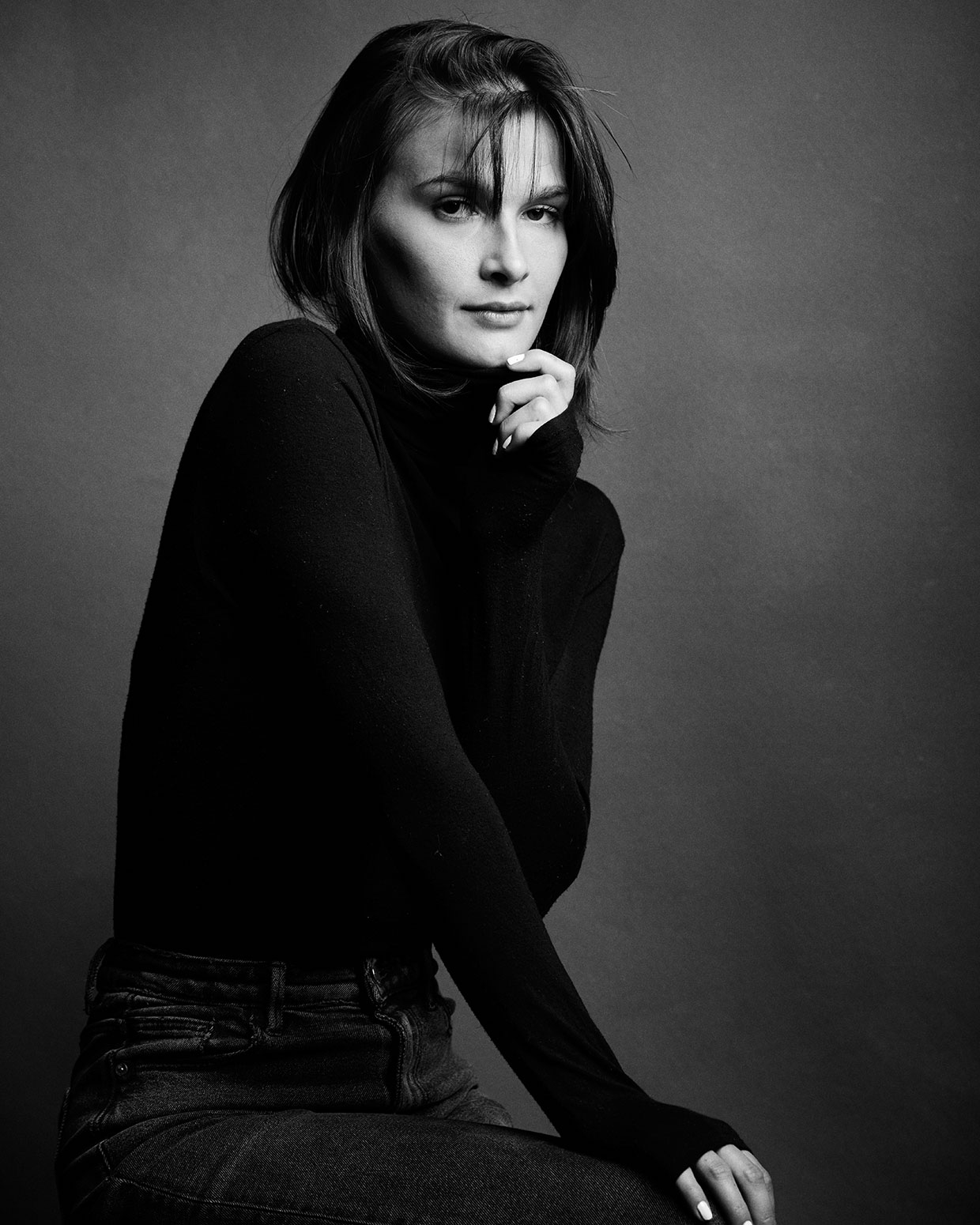 Frauenportrait, Portraitserie mit Lara - Fotograf Fürth