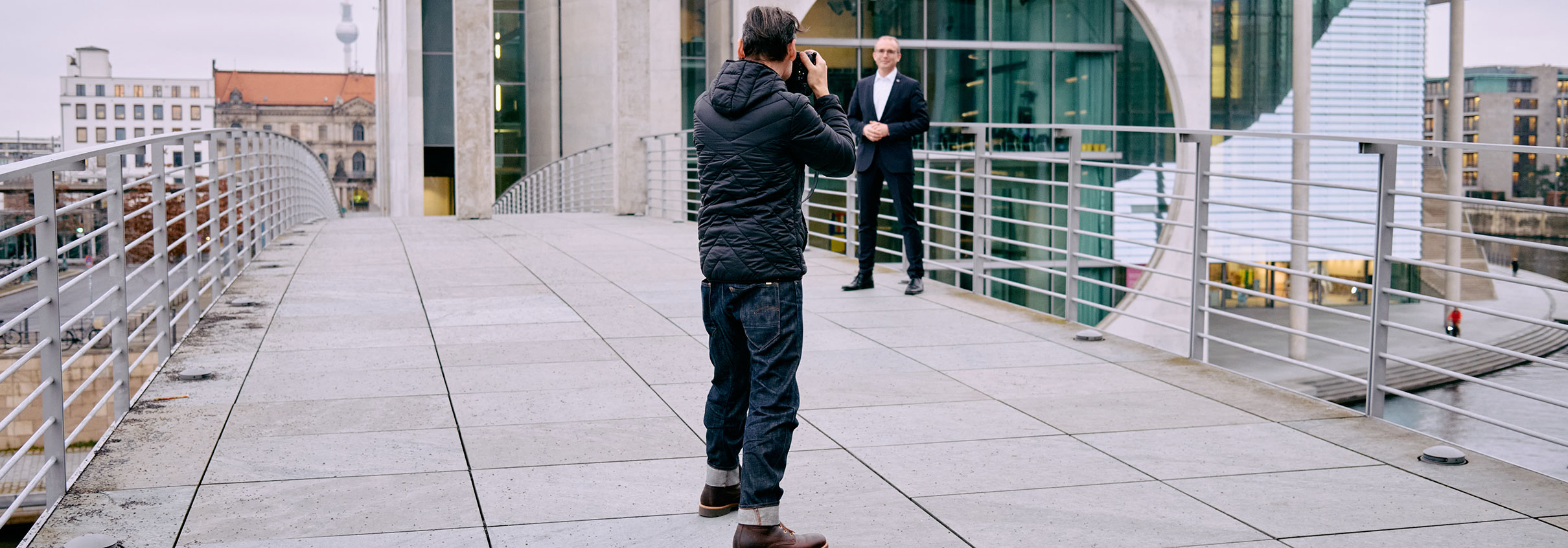 Portrait des Politikers Tobias Winkler in Berlin