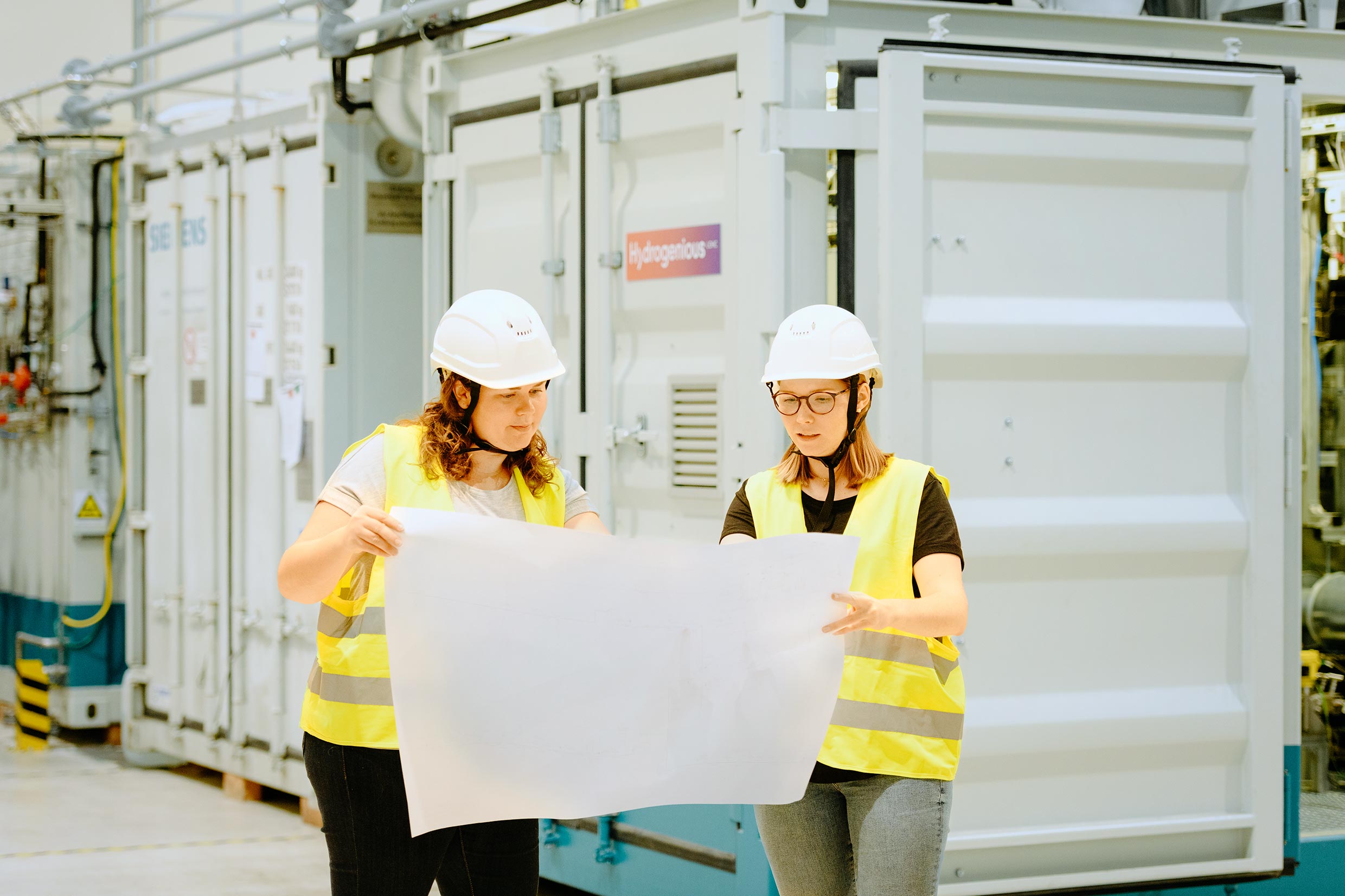 Industriefotos Erlangen für Hydrogenius LOHC