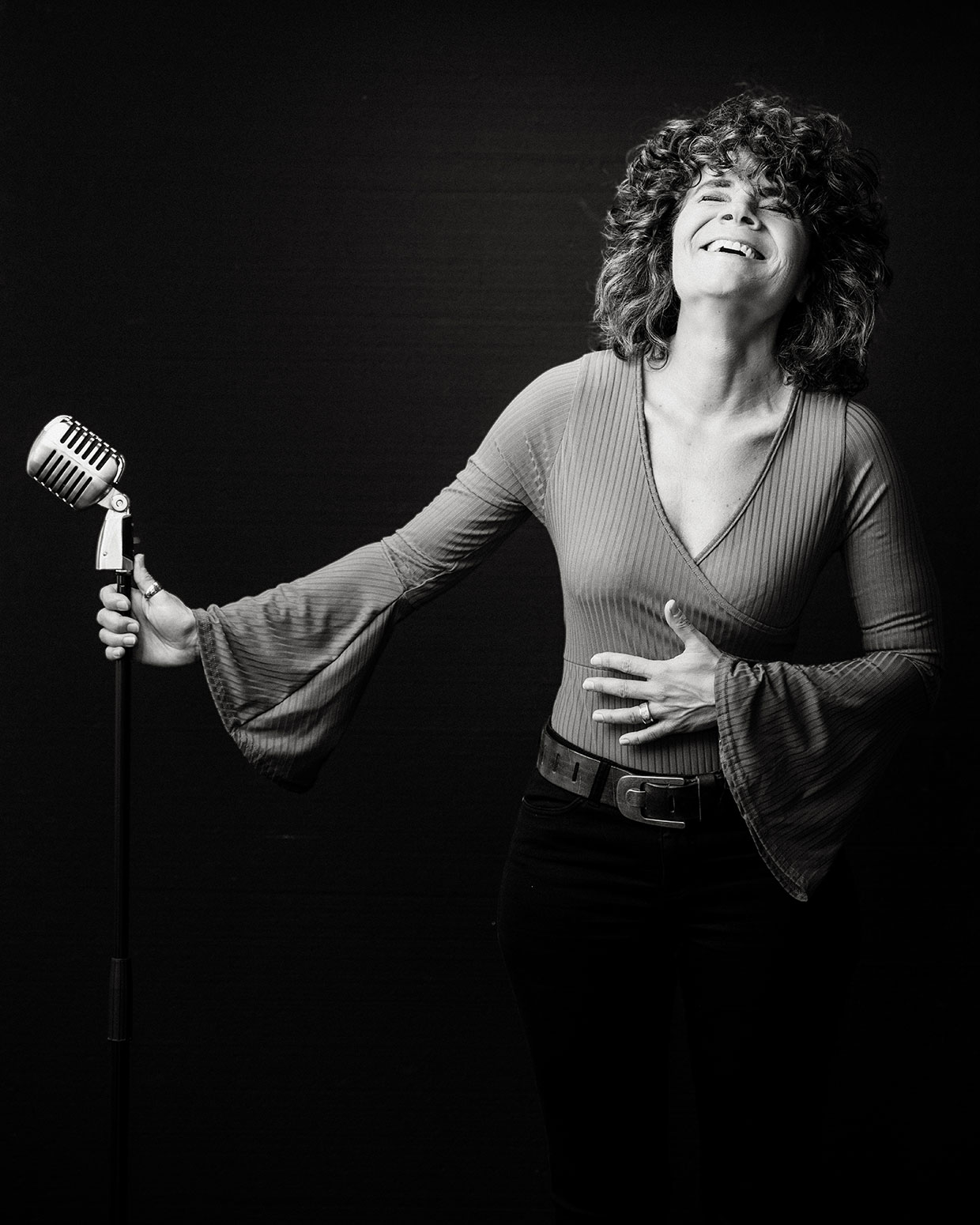 Künstlerfotos mit Sängerin Pearl Lovelight