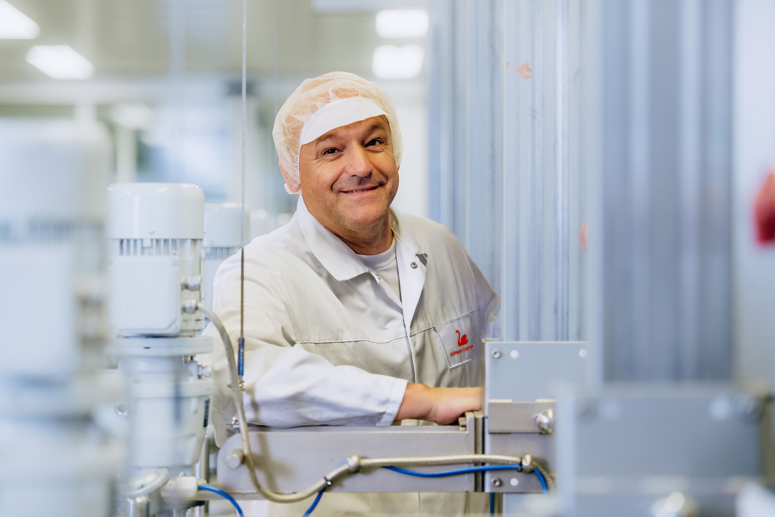 Industriefotos für Schwan Cosmetics, Fürth, Nürnberg