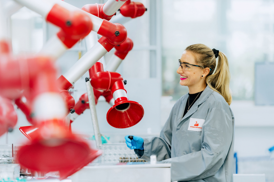 Industriefotos für Schwan Cosmetics, Fürth, Nürnberg