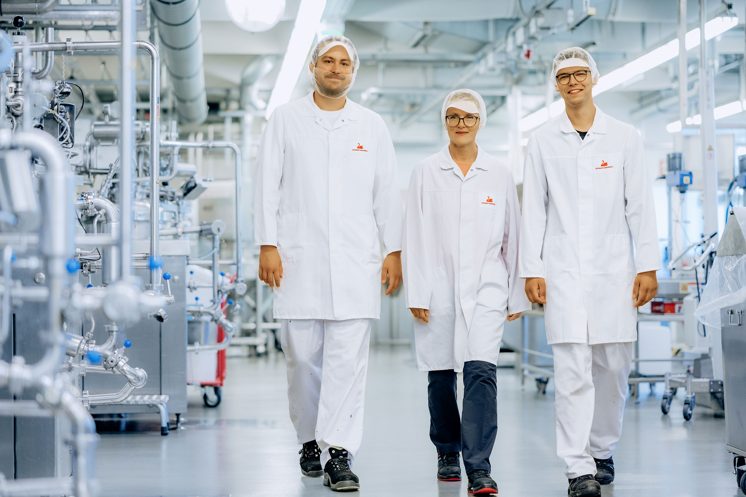 Industriefotos für Schwan Cosmetics, Fürth, Nürnberg