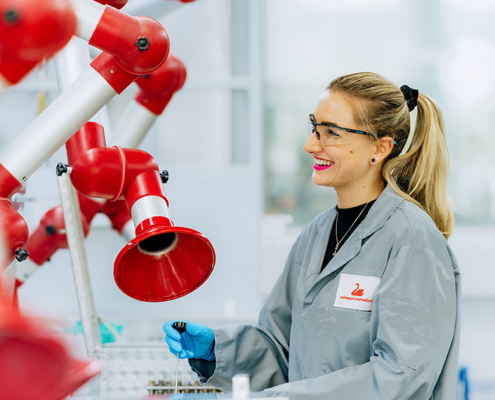 Industriefotos für Schwan Cosmetics, Fürth, Nürnberg