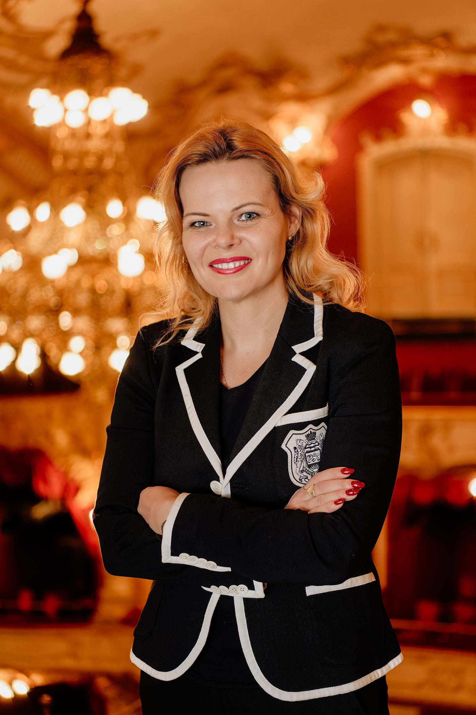 Künstlerfotos mit Silvia Stolz, der Intendantin des Fürther Stadttheaters