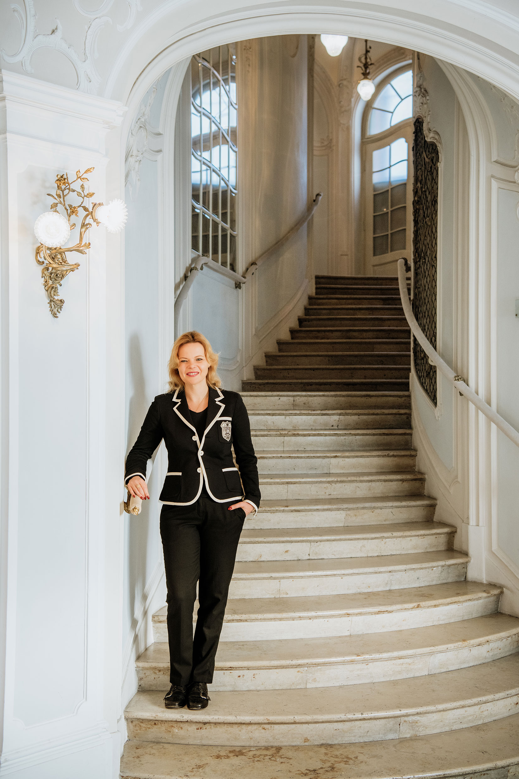 Künstlerfotos mit Silvia Stolz, der Intendantin des Fürther Stadttheaters