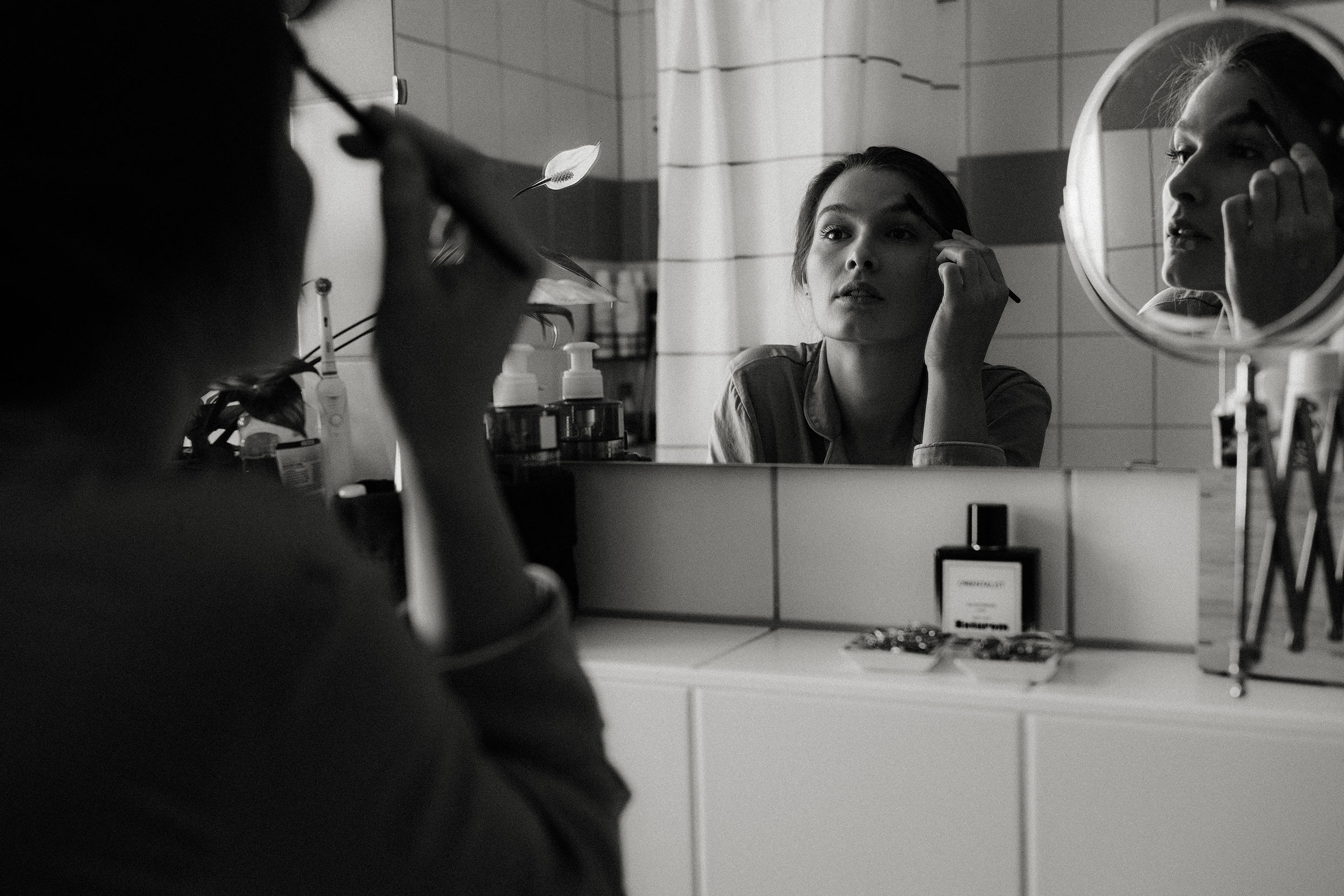 Frauenportraits in Schwarz-Weiss, Fotograf Fürth