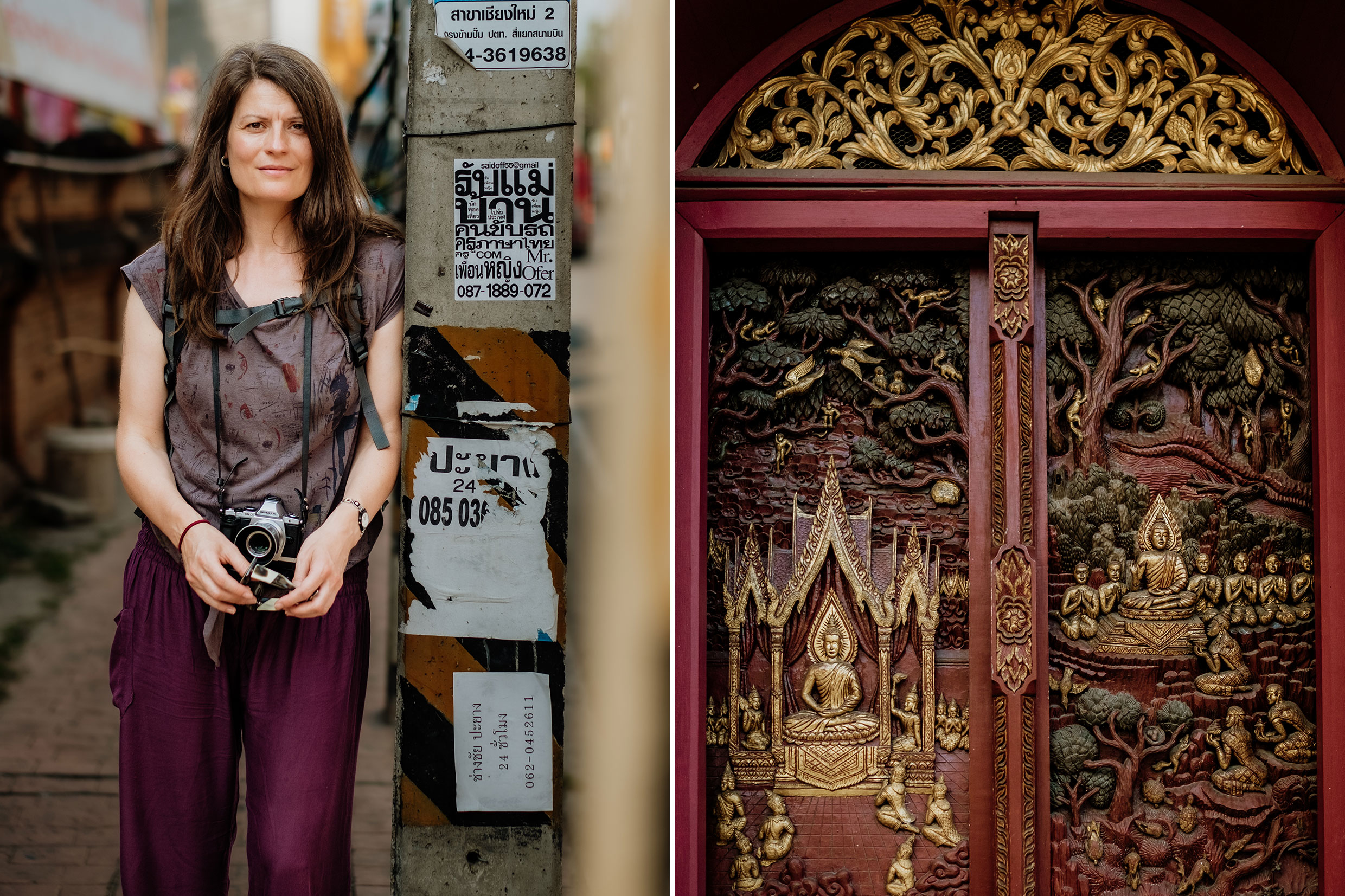 mit Fuji-Kameras in Chiang Mai, Nordthailand - Fotograf Fürth