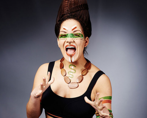 Fotograf Fürth, Freestyle Make up and Hair Shooting bei der Make up Artist Ausbildung