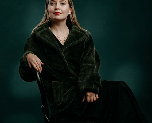 Künstlerfotos mit der Opernsängerin Eline Bosma