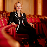 Künstlerfotos mit Silvia Stolz, der Intendantin des Fürther Stadttheaters