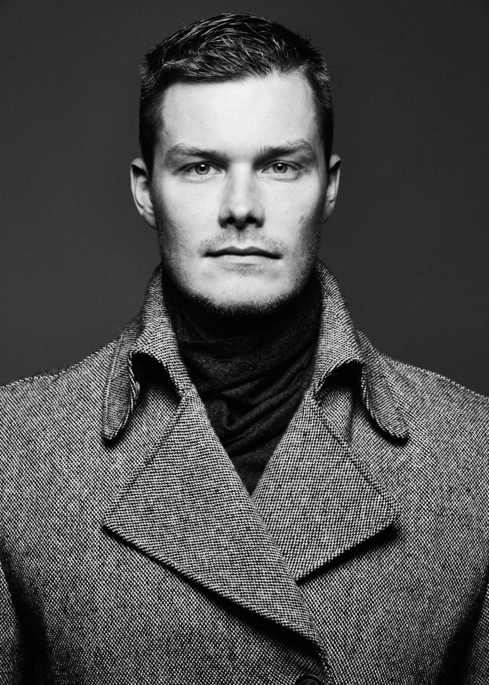 Schauspielerfotos im Studio, Männerportraits in Schwarzweiss, Fotograf Fürth