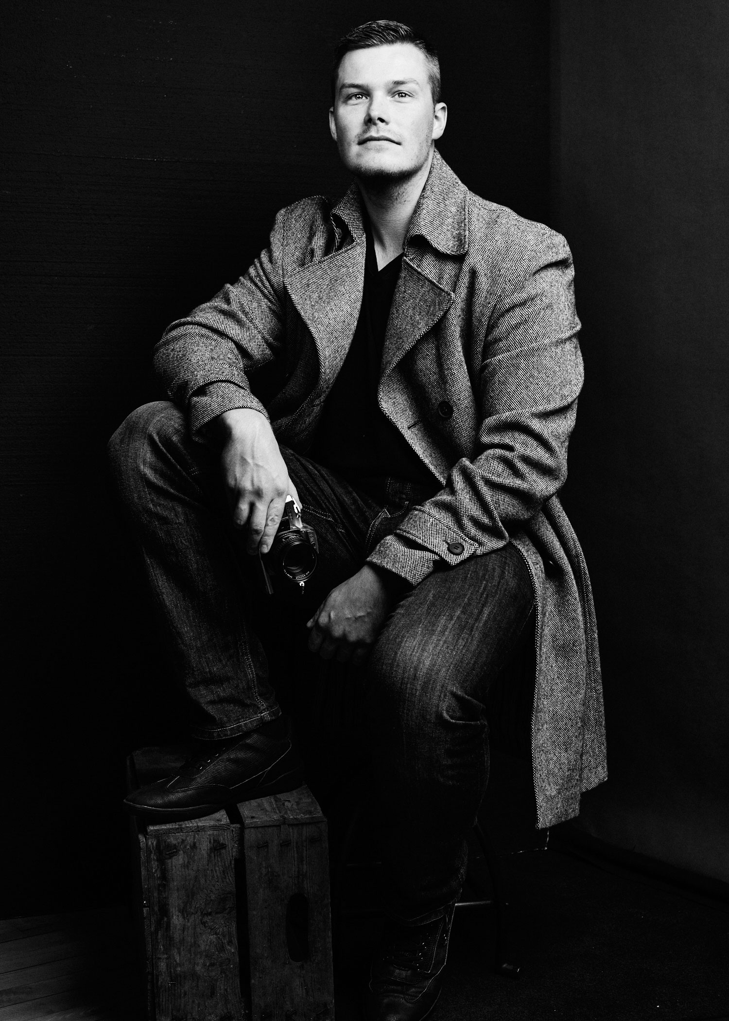 Schauspielerfotos im Studio, Männerportraits in Schwarzweiss, Fotograf Fürth Schauspielerfotos im Studio, Männerportraits in Schwarzweiss, Fotograf Fürth